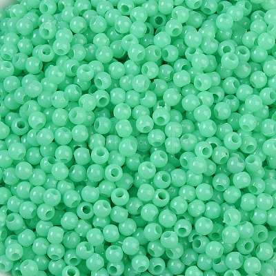 Opaque Acrylic Beads SACR-A007-01B-23-1