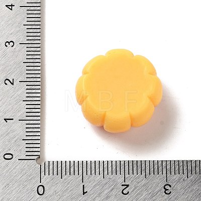 Opaque Resin Imitation Food Decoden Cabochons CRES-A058-02F-1