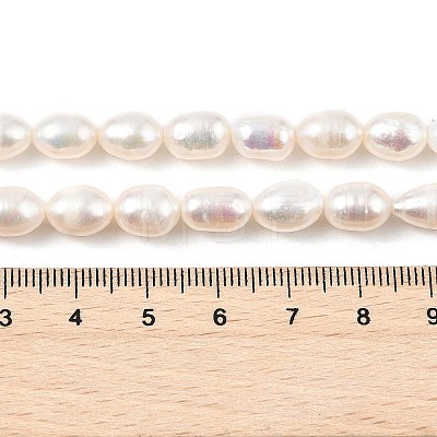 Natural Cultured Freshwater Pearl Beads Strands PEAR-I007-01C-02A-1