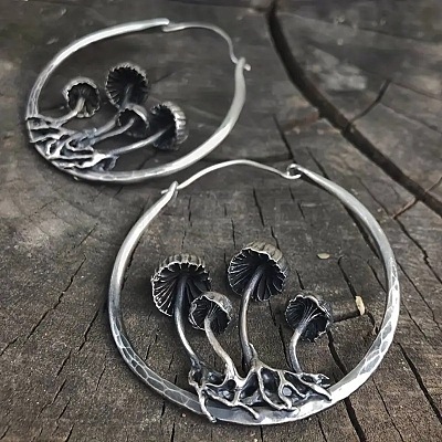 Alloy Hoop Earrings FS-WG4BE07-01-1-1