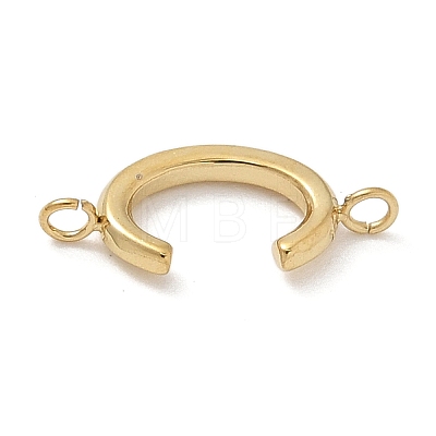 304 Stainless Steel Letter Connector Charms LS-STAS-M108-01G-03-1