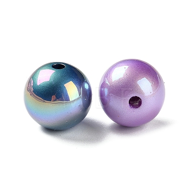 UV Plating Acrylic Beads X-MACR-D029-22B-1