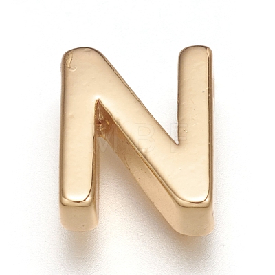 Brass Charms LS-ZIRC-I037-01N-G-1