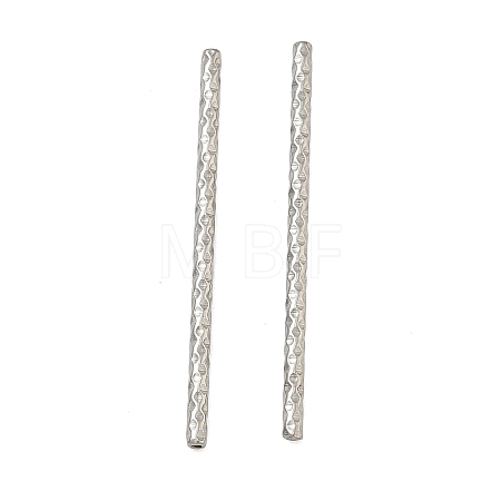 304 Stainless Steel Tube Beads STAS-Z192-07P-08-1