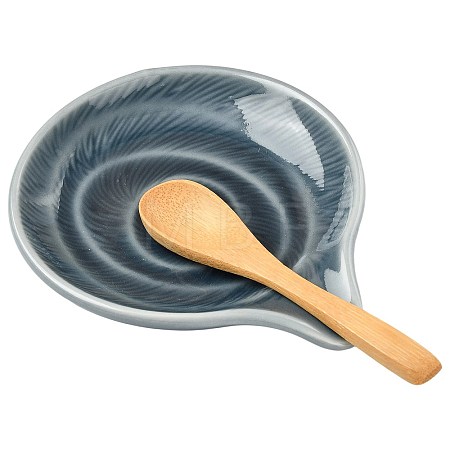 Round Ceramic Utensil Rest PR-FZCA307-07-1