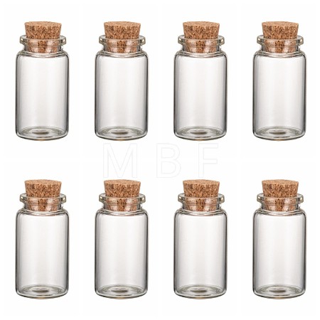 Glass Jar Glass Bottles X-AJEW-H004-4-1