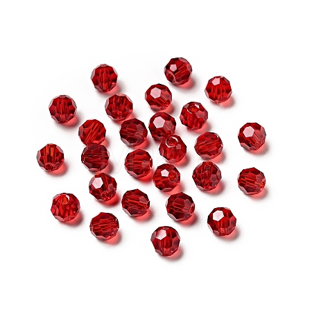 Imitation Austrian Crystal Beads SWAR-F021-6mm-208-1