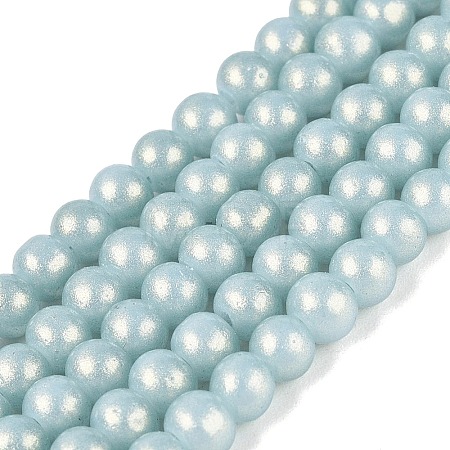 Baking Paint Glass Pearl Beads Strands DGLA-ZX001-05B-14-1