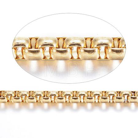 304 Stainless Steel Venetian Chains Box Chains CHS-P003-06C-1