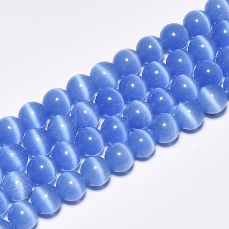 Cat Eye Beads Strands CE-M011-10mm-07-1