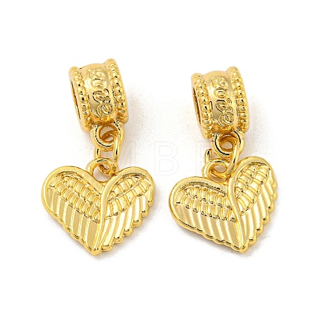 Tibetan Style Alloy European Dangle Charms PALLOY-F199-33G-1