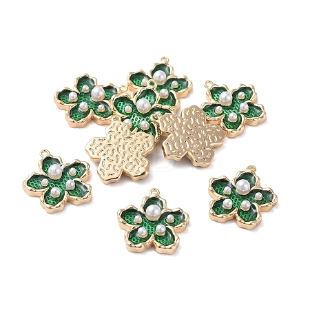 Enamel Pendants KK-G377-05G-04-1