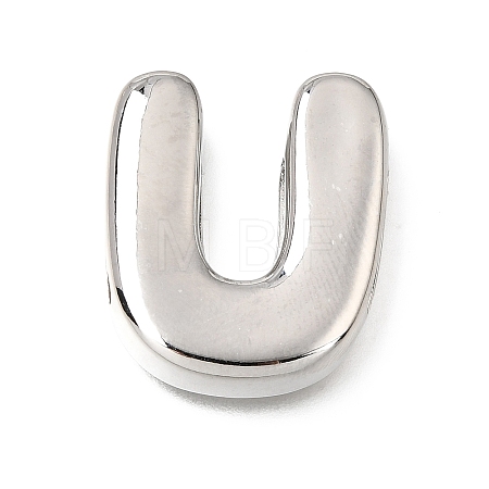 Brass Slide Charms KK-Z163-01P-U-1