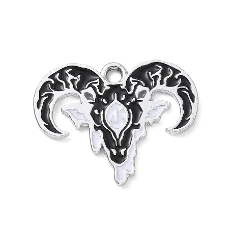Halloween Alloy Enamel Pendants AL-CBA492B-01I-P-1