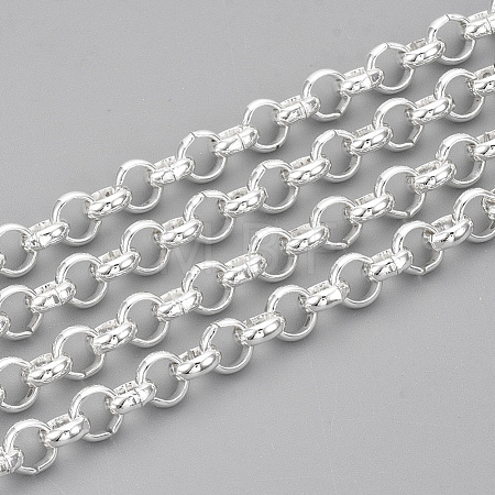 3.28 Feet 304 Stainless Steel Rolo Chains X-CHS-T002-04F-1
