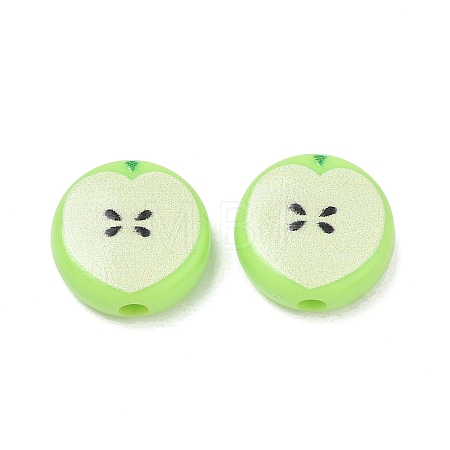 Printed Opaque Acrylic Beads AC-CBA8A38-01A-1