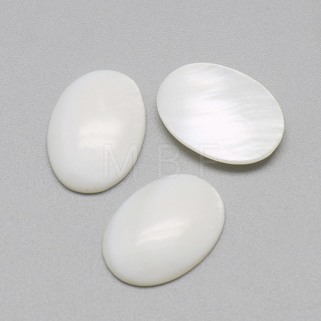 Freshwater Shell Cabochons SSHEL-R042-27-1