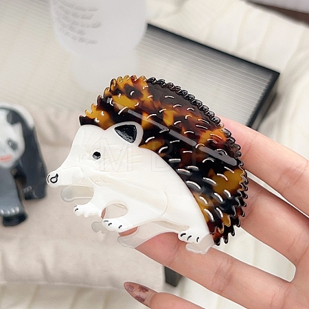 PVC Crown Claw Hair ClipsCellulose Acetate Claw Hair Clips PW-WG1153A-02-1