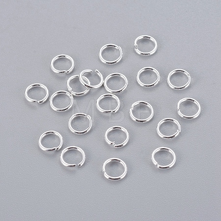 Tarnish Resistant 304 Stainless Steel Open Jump Rings STAS-E464-09K-S-1