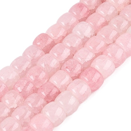 Ombre Effect Dyed Glass Beads Strands GLAA-Q106-05B-A01-1