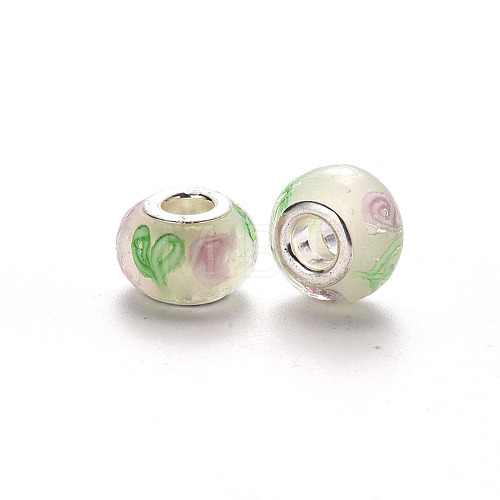 Handmade Lampwork European Beads LPDL-N001-056-F10-1