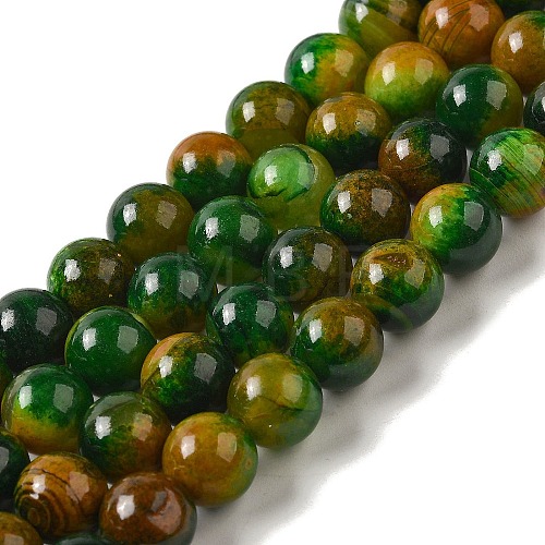 Natural Agate Beads Strands G-P516-A01-B01-1