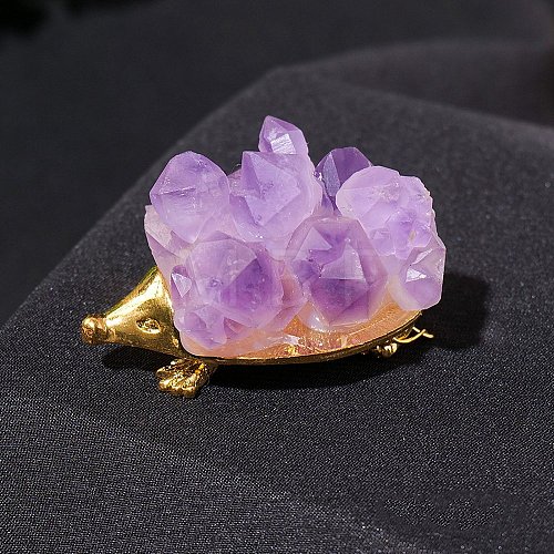 Natural Raw Amethyst Display Decoration G-PW0007-074H-1