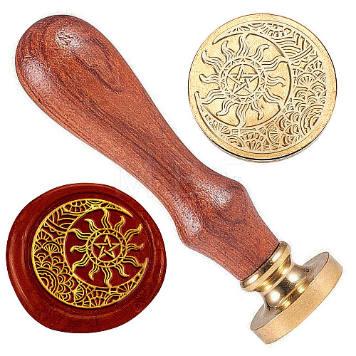 Wax Seal Stamp Set AJEW-WH0208-890-1