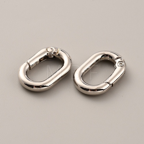 Alloy Spring Gate Rings FIND-WH0111-208P-1