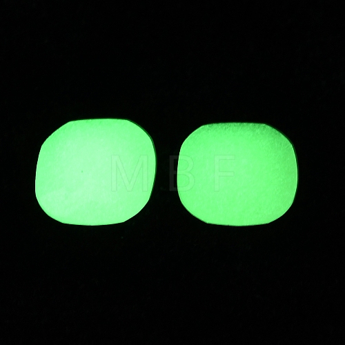 Synthetic Luminous Stone Cabochons G-B063-01C-1