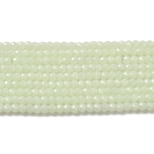 Synthetic Luminous Stone Beads Strands G-C086-01B-08-1