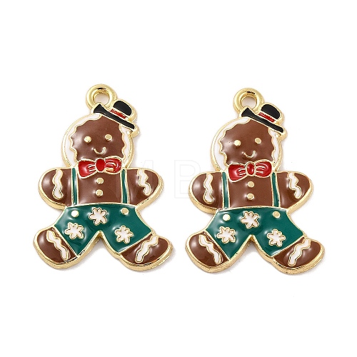 Christmas Theme Rack Plating Alloy Pendants FIND-M020-04G-05-1