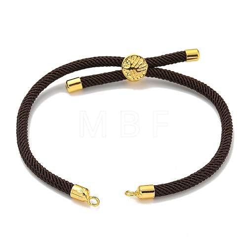 Nylon Cords Bracelet Makings Fit for Connector Charms AJEW-P116-01G-15-1