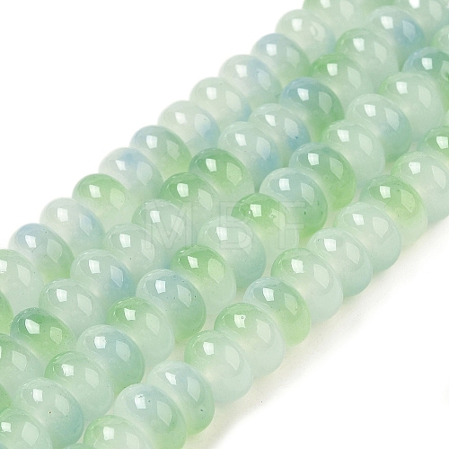 Baking Paint Glass Beads Strands DGLA-C003-01J-1