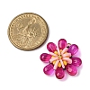 Glass & Polymer Clay Pendants PALLOY-MZ00810-04-2