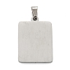 Non-Tarnish 304 Stainless Steel Pendants STAS-K216-48E-P-2