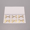 Bowknot Waterproof Paper Gift Tag Stickers DIY-WH0258-85-1