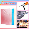 2 Sheets Glitter Acrylic Sheet DIY-CP0007-51-4