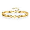 Letter 304 Stainless Steel Link Bracelets FS-WG7830E-14-1