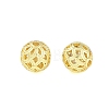 Brass Hollow Beads KK-A226-07B-G-2