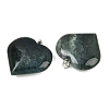 Natural Moss Agate Pendants GG-K002-04P-2