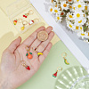 9Pcs Alloy Enamel Shoes Charms HJEW-PH02494-3