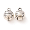Tibetan Style Alloy Charms AL-CBA5212-15AS-1