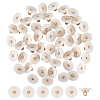 50Pcs Alloy Shank Buttons BUTT-FG0001-66A-1