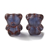 Transparent Lampwork Beads LAMP-P065-06A-04-2