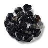 Natural Black Rutilated Quartz Beads Strands G-C182-18-02-3