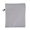 Imitation Leather Jewelry Storage Zipper Bags ABAG-G016-01D-04-2