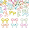 30Pcs Opaque UV Plating Acrylic Beads OACR-TA0003-68-2