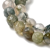 Natural Tree Agate Beads Strands G-H302-A03-02-4