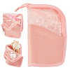 Portable Nylon & PVC Laser Transparent Cosmetic Storage Bags ABAG-WH0035-032A-1